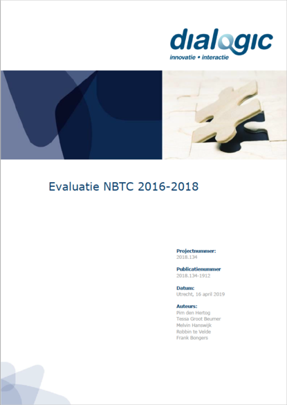 Evaluatie NBTC 2016-2018